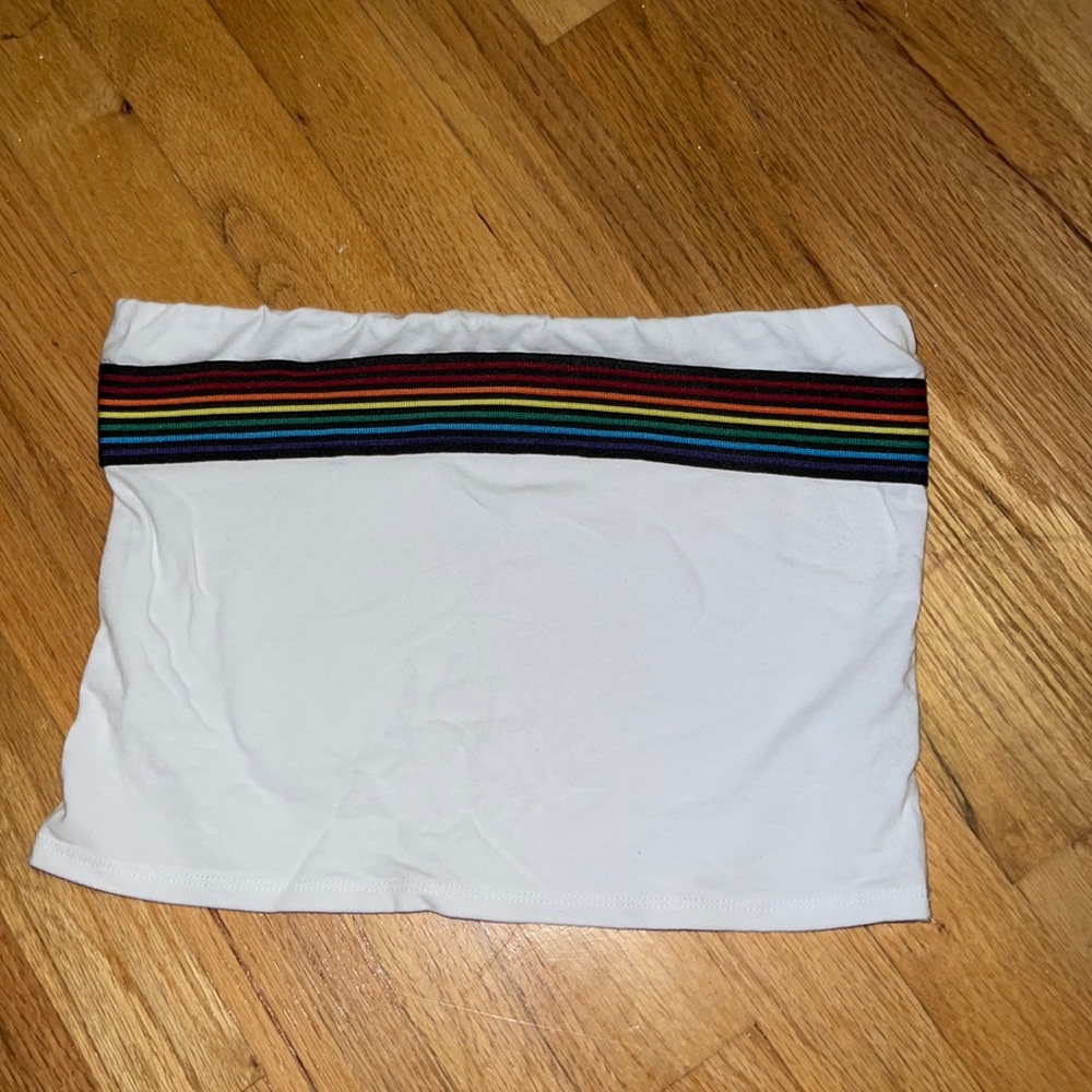 Rainbow Crop Top